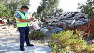 Bayraklı'da 74 aileye 150 kg et