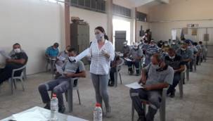 Bergama'da cefakâr temizlik personeline iş sağlığı ve güvenliği eğitimi 