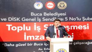 Buca, ilk görüşmede Toplu İş Sözleşmesi'ni imzaladı