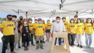 Kumtaşı Heykel Rölyef Çalıştayı Buca'da başladı