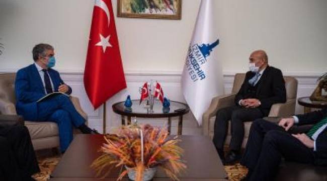 Danimarka'nın Ankara Büyükelçisi Danny Annan'dan Başkan Soyer'e ziyaret