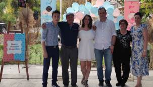 Zencir çiftinden unutulmaz cinsiyet partisi