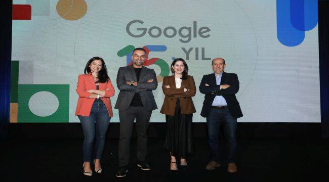 Google Türkiye'de 15. Yaşını Kutluyor