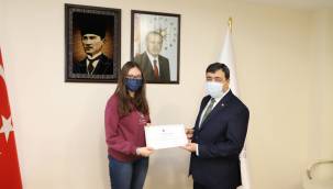 Rektör Köse İKÇÜ'nün Starlarını Ağırladı