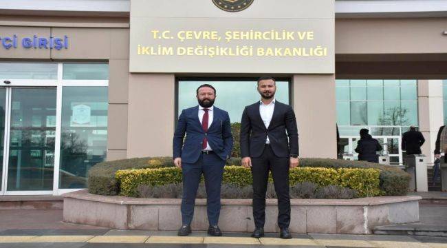 AK Parti İlçe Başkanı Artcı Müjdeyi Ankara'dan Verdi