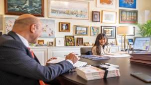 23 Nisan'a özel Başkan Soyer'in koltuğu çocuklarda