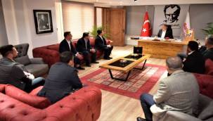 Altındağ Esnaf Odası'ndan İduğ'a ziyaret