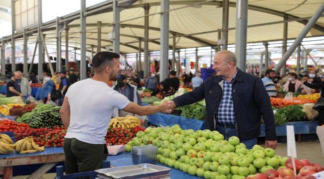 Başkan Atabay esnafla buluştu