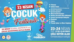 Çiğli Belediyesi'nden 23 Nisan'da Çocuklara Özel Festival