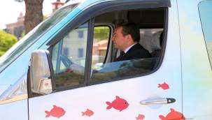 Başkan Koştu, kampanya için direksiyonun başına geçti