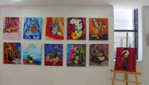 Ege Üniversitesi öğrenci çalışmalarından sergi açtı