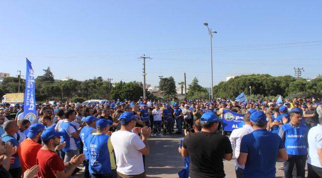 Tüpraş İşvereninin Baskılarını Kabul Etmiyoruz!