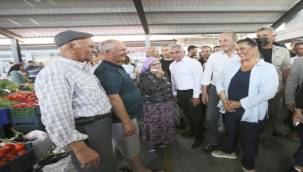 Başkanlar Bozdoğan'da Vatandaşlarla Buluştu