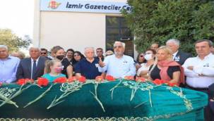 Gazeteci Hamdi Türkmen son yolculuğuna uğurlandı 