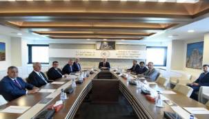 İzmir heyetinden Ankara ziyareti