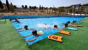 Mahalleye Havuz Geldi