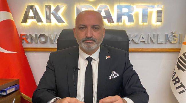 AK PARTİ BORNOVA'DAN ALTYAPI PROBLEMLERİNE MİZAHİ GÖNDERME