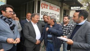 Başkan İduğ Altındağ'da esnafı dinledi