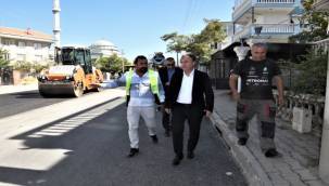 Bornova'da asfaltlamada mola yok