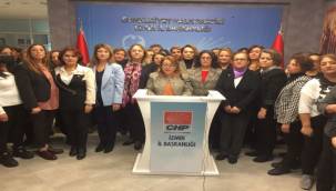CHP İzmir'in Kadınları Haklarına Sahip Çıktı