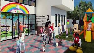 Ayvalık Tam Donanımlı Bir Kreş Ve Konuk Evi'ne Kavuşuyor