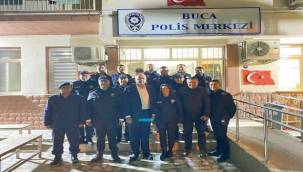 Buca Kaymakamı Tuncer "Yeni yılda Yalnız Bırakmadı"