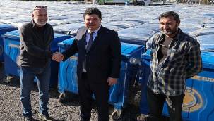 Buca'ya 2500 Adet Yeni Çöp Konteyneri