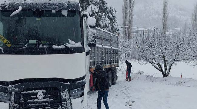 Ödemiş Belediyesi Kış Mücadelesi İçin Alarma Geçti