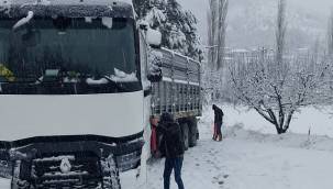 Ödemiş Belediyesi Kış Mücadelesi İçin Alarma Geçti
