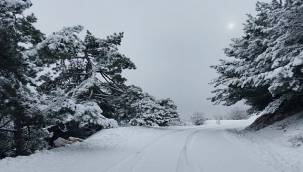 Şehzadeler'de Kar Mesaisi