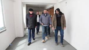 Başkan Kurt'tan devam eden Vizyon Projeleri'ne ziyaret
