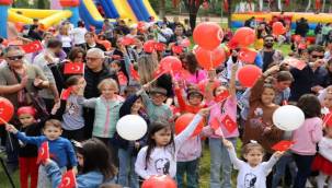 Ödemişli çocuklar 23 Nisan'ı coşkuyla kutladı