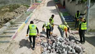 Menemen'de Asarlık tarihinin en büyük yol yatırımı başladı