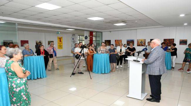 Karabağlar Belediyesi'nde "Ateşe Dönenler" Sergisi 