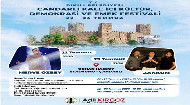 Festival Heyecanı Çandarlı'da Başlıyor