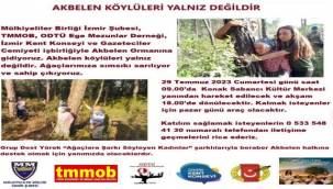 İzmirli STK'lar Akbelen'e gidiyor
