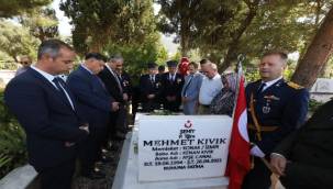 Menderes'te 30 Ağustos'ta Şehitler Unutulmadı