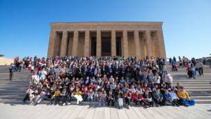 Gaziemirliler 100. yılda Atatürk'ün huzuruna çıktı