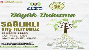 Gaziemir'de Sağlıklı Yaş Alma buluşmaları başlıyor