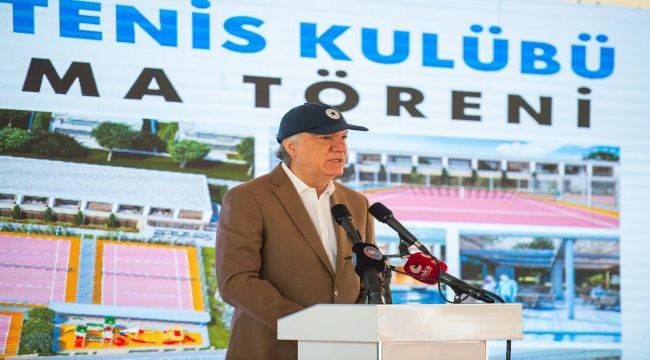 İzmir'in en kapsamlı tenis merkezi yola çıktı