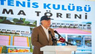 İzmir'in en kapsamlı tenis merkezi yola çıktı