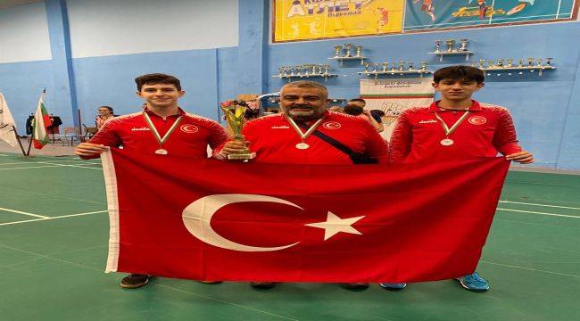15 Yaş Altı Badminton Millilerimiz Balkan Şampiyonu Oldu