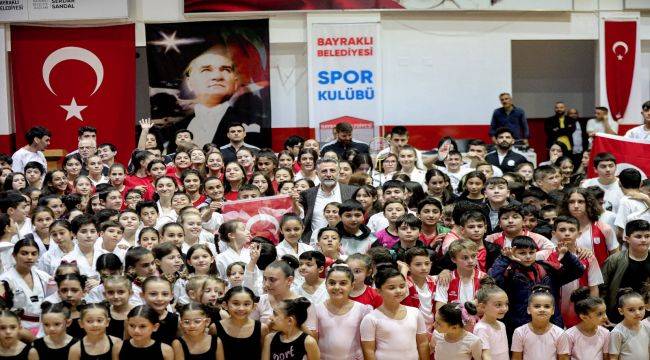 Başkan Sandal "Sporun başkenti Bayraklı"