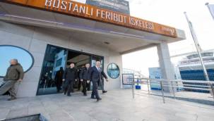 Bostanlı İskelesi yenilenen yüzüyle hizmete açıldı