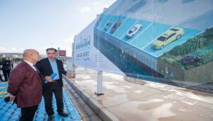 Türkiye'nin ilk sünger otoparkı İzmir'de