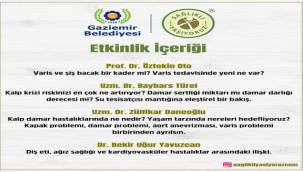 Gaziemir'de kalp ve damar hastalıkları işlenecek