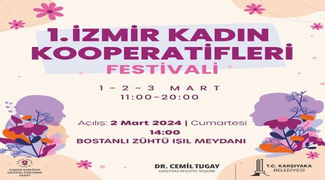 İzmir'in kadın kooperatifleri festivalde buluşacak