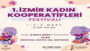 İzmir'in kadın kooperatifleri festivalde buluşacak