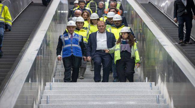 Narlıdere Metrosu 24 Şubat'ta açılıyor