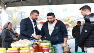 CHP Buca Belediye Başkan adayı Görkem Duman, hafta sonu köyleri ziyaret etti.